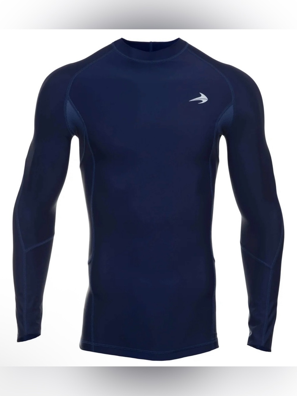 CompressionZ Men’s Long Sleeve Compression Shirt Navy Blue Size M NWT